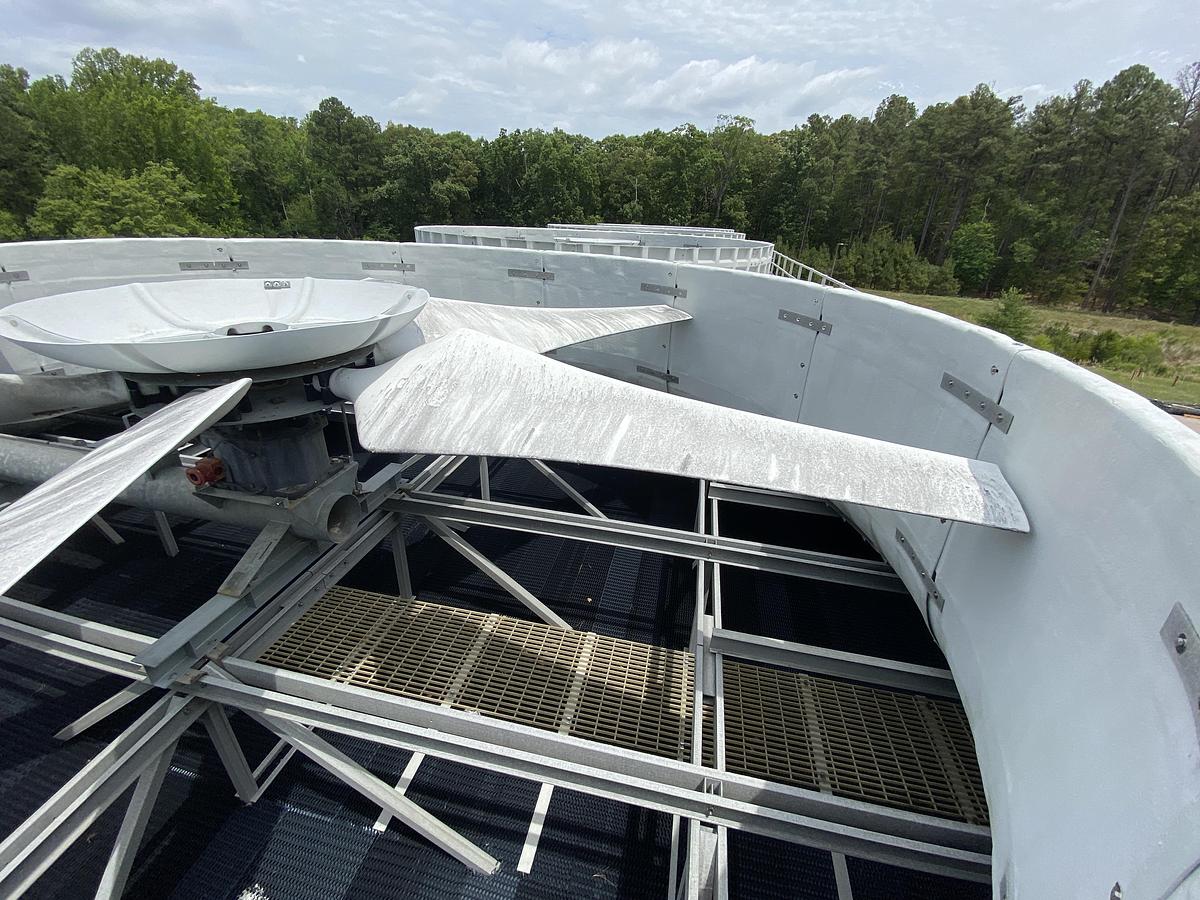 Unused EvapTech approximately 10,000 ton cooling tower