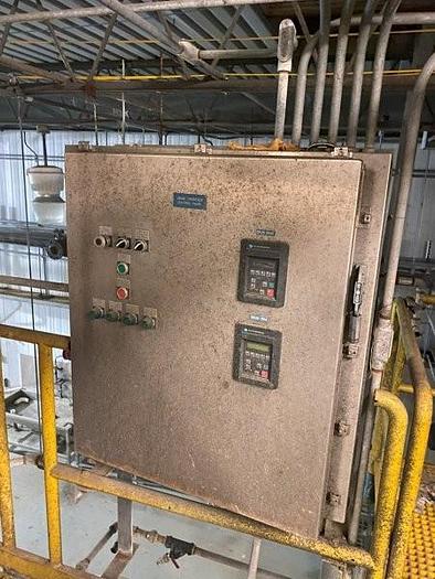 Used Used Press Technology & MFG Inc. Model IDT-200-9E 304 stainless steel internal drum thickener