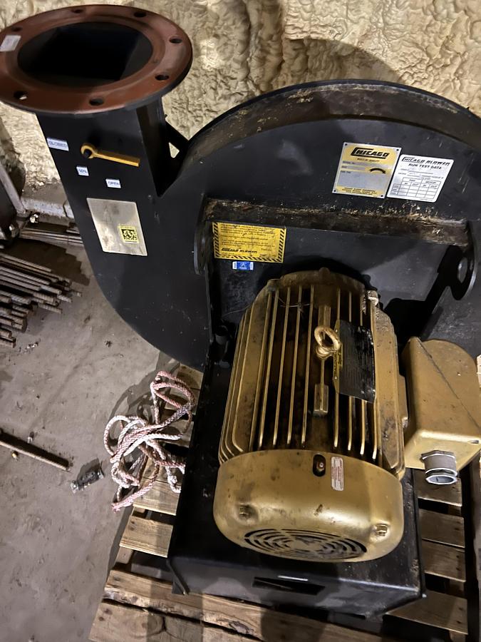 Used Used Chicago Design 53, Size K4 blower.