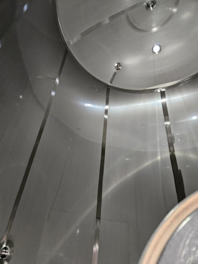 Used Used Feldmeier 8,000 gallon 304 stainless steel sanitary storage tanks
