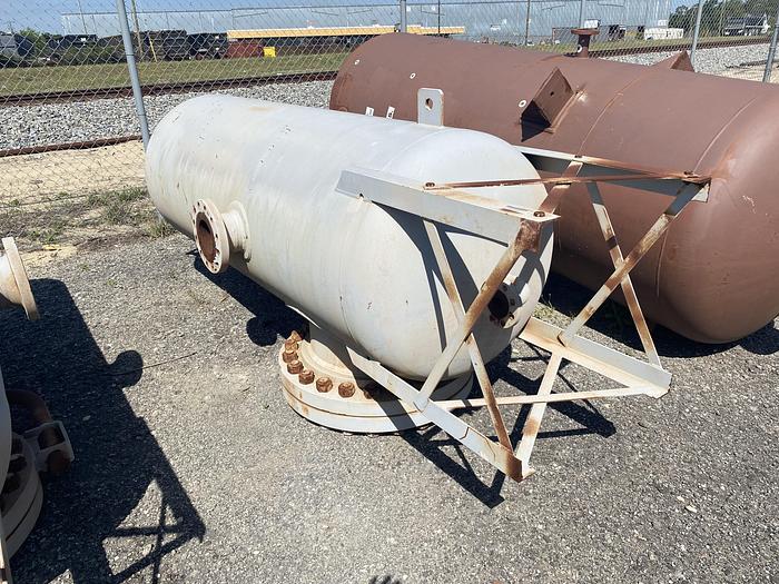 Used Unused Merrill Fabricators Inc. approximately 300 gallon vertical C/S Tank