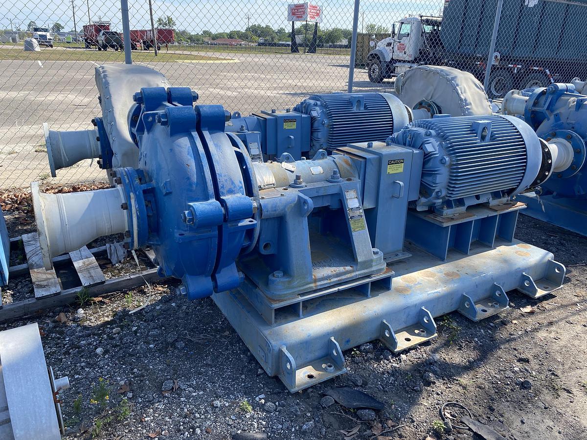 Used Used Weir Warman Model 086EAHRRQMM6072 8 X 6 EAH Slurry Pump