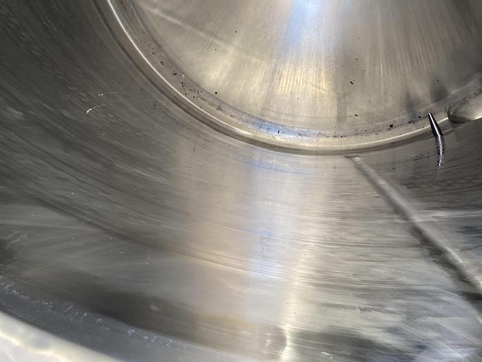 Used Used Girton 2000 gallon stainless steel batch processor