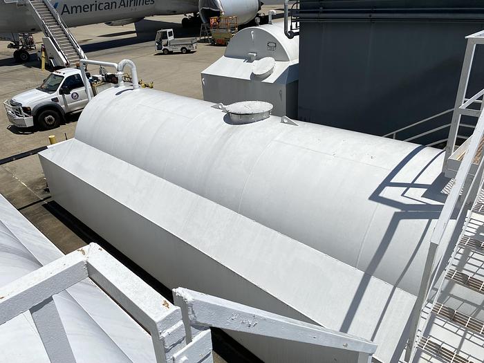 Used Used Hamilton Tanks 10,000 gallon horizontal carbon steel self-contained storage tank