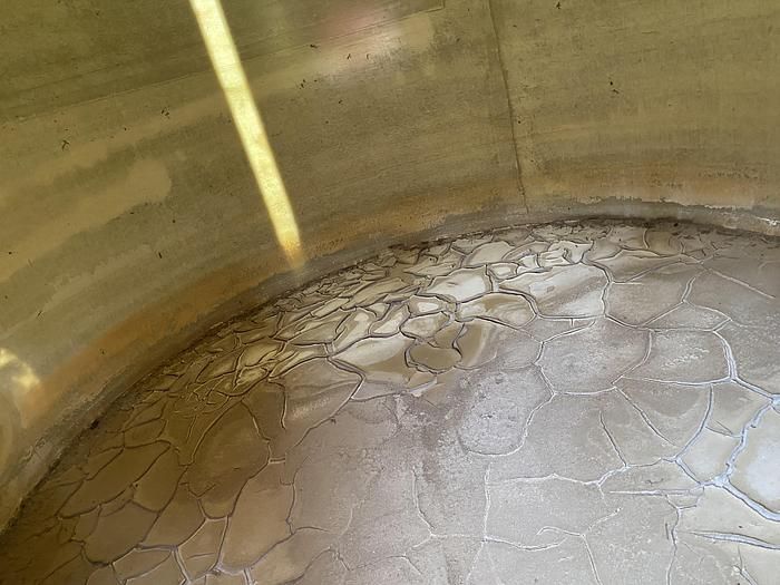 Used Used Justin 8,500 gallon fiberglass tank