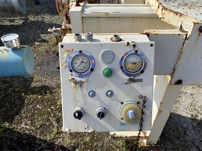 Used Used Hoesch Recessed Plate Filter Press