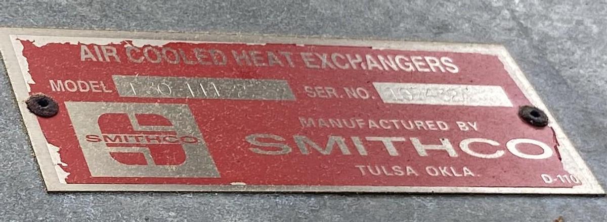 Used Used Smithco Model 1 F 30-111-2 (4) bundle fin-fan cooler