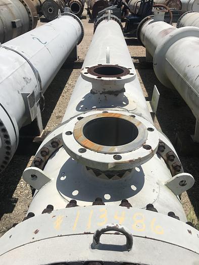 Used Used Melter approximately 1401 sq. ft. Alloy 20 heat exchanger.