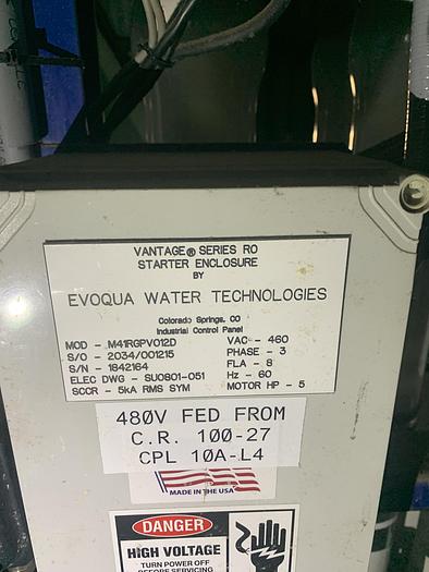 Used Used Vantage Series RO by Evoqua Water Technologies