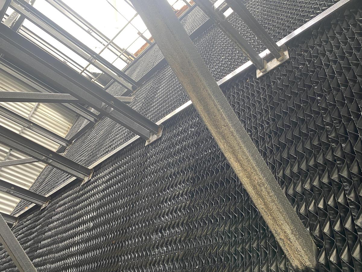 Used Used "Marley" 586 (1) Cell Cooling Tower