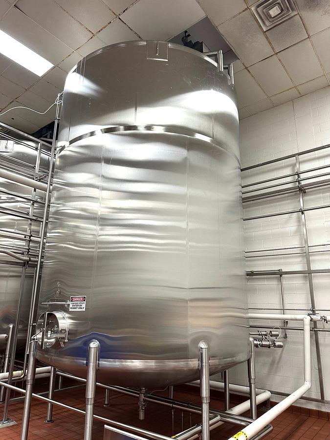 Used Used  Cherry Burrell 304 Stainless Steel Mix Tanks