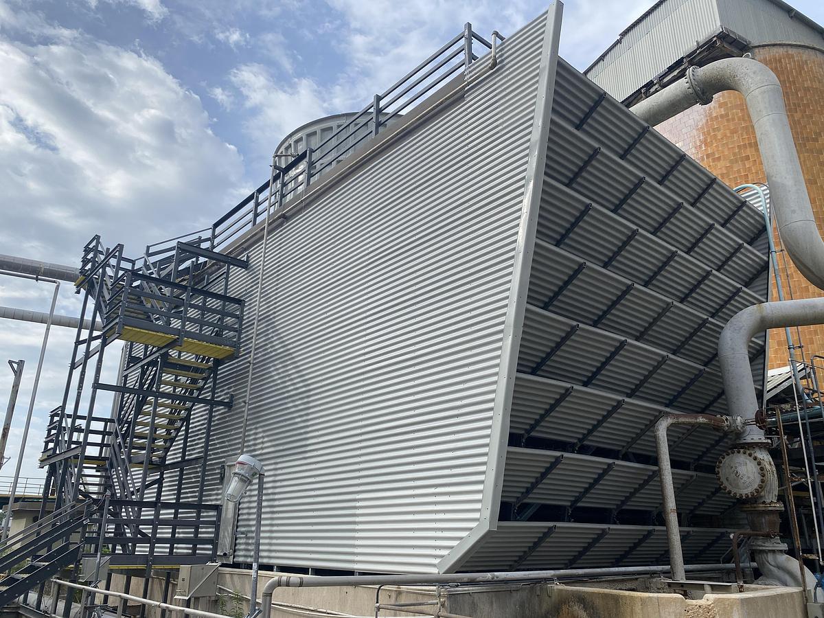 Used Used "Marley" 586 (1) Cell Cooling Tower