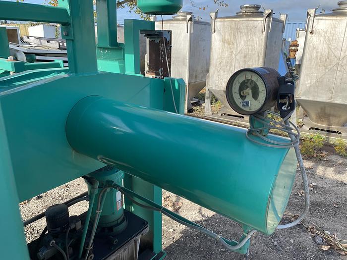 Used Used Netzsch Inc. Model 800 MM/I/38 poly propylene plate and frame press