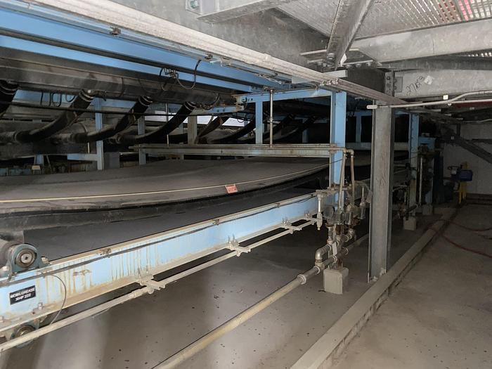 Used Used Dorr-Oliver Model 3M43 EIMCO-Extractor 43 square meter horizontal vacuum belt filter