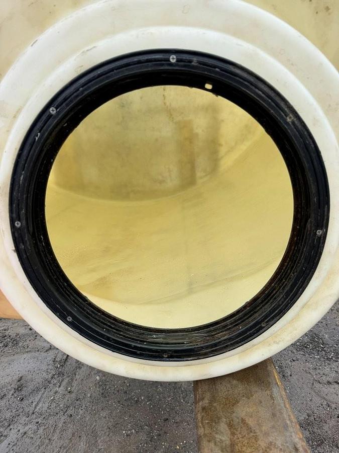 Used Used Norwesco 1550 gallon Polyethylene vertical storage tank