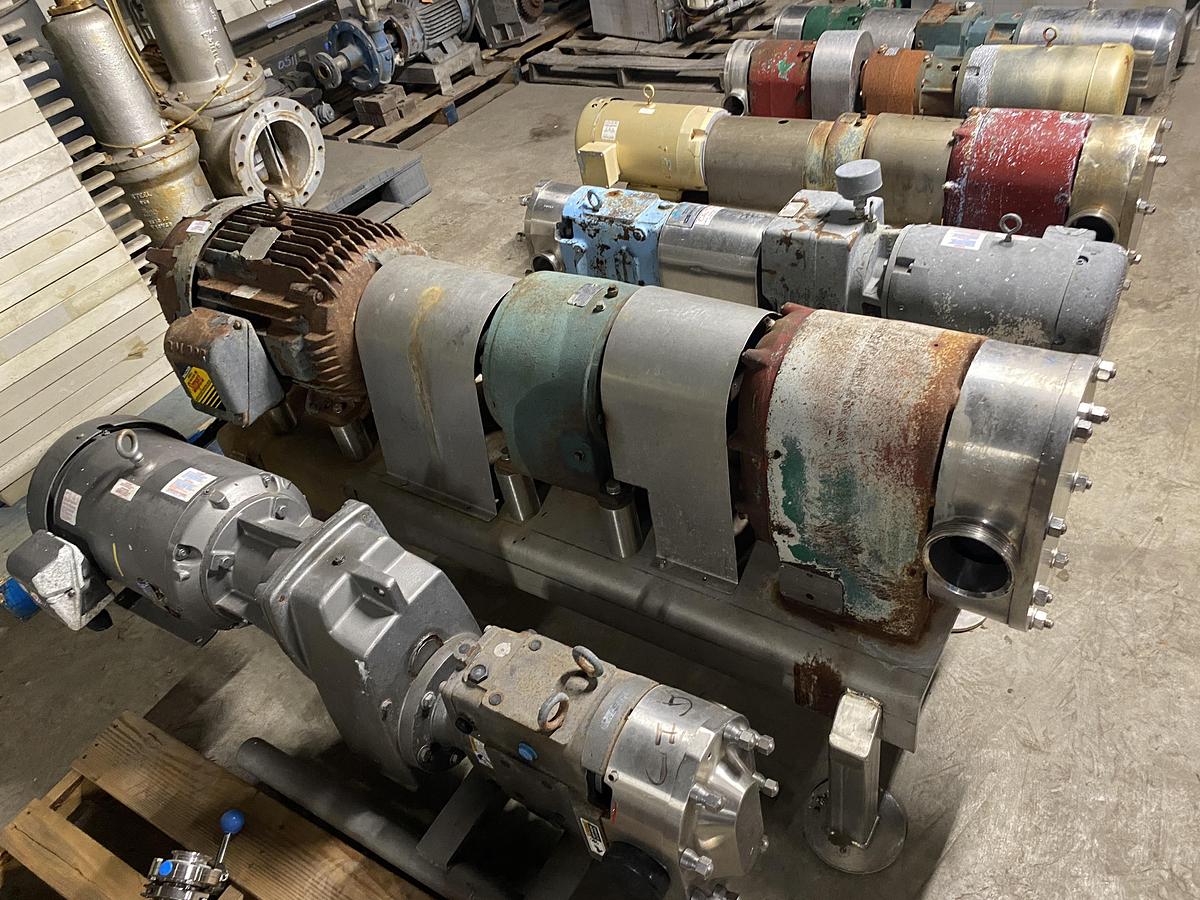 Used Used sanitary Rotary Pump