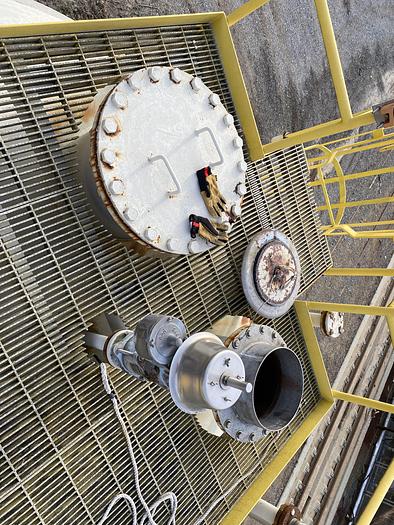 Used Used Armor Metalworks approximately 15,000 gallon carbon steel vertical storage tank