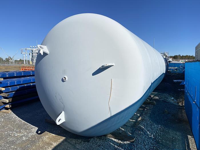 Unused Samuel Pressure Group 10,000 gallon vertical carbon steel pressure air receiver