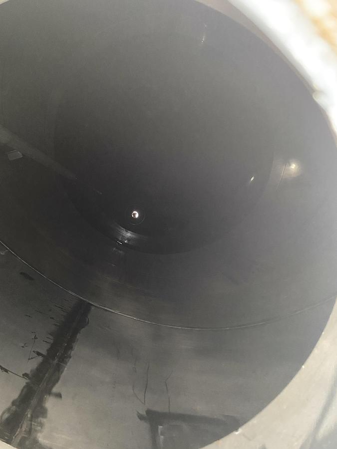 Used Used Industrial Air Inc. approximately 10,000 gallon stainless steel storage tank