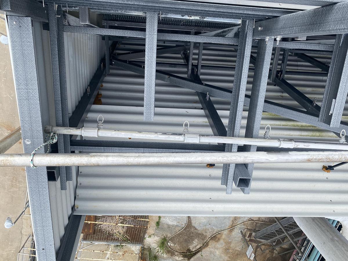 Used Used "Marley" 586 (1) Cell Cooling Tower