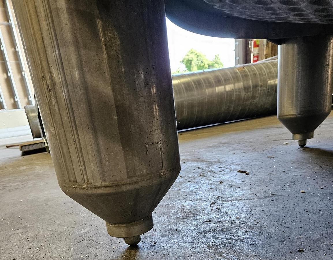 Used Used Criveller 1,500 gallon kosher 304 stainless steel jacketed Mash Tun