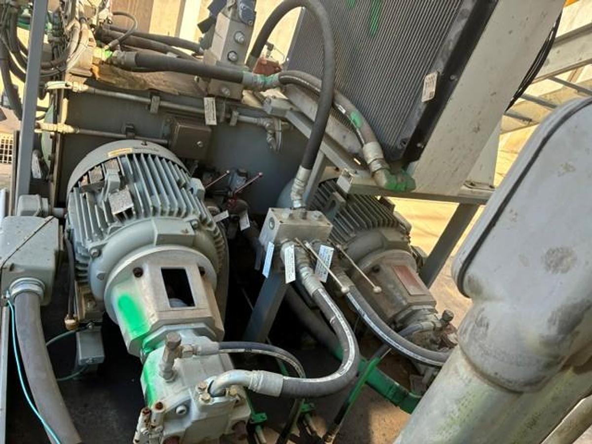 Used Used Hydraulic Power Pack Skid