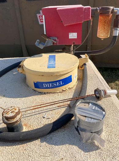 Used Used ConVault 500 gallon rectangular self-contained fuel tank