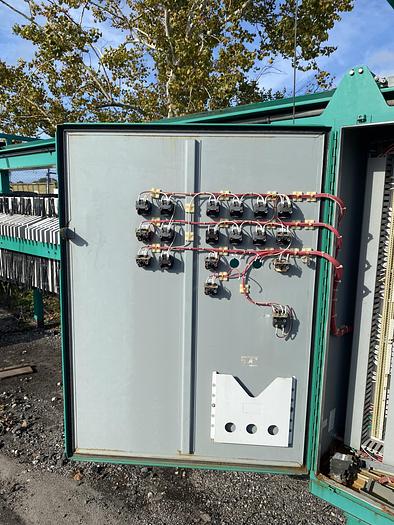 Used Used Netzsch Inc. Model 800 MM/I/38 poly propylene plate and frame press