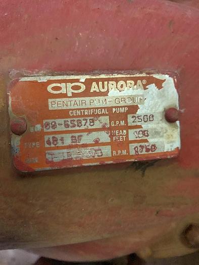 Used Used complete diesel fire pump skidded building