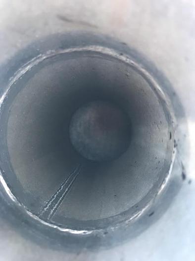 Used Used Sistersville Tank Works Incorporated approximately 745 square foot 316L stainless steel Shell and Tube Heat Exchanger