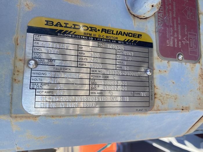 Unused Tubinsud S.R.L. 1000 gallon lube oil system