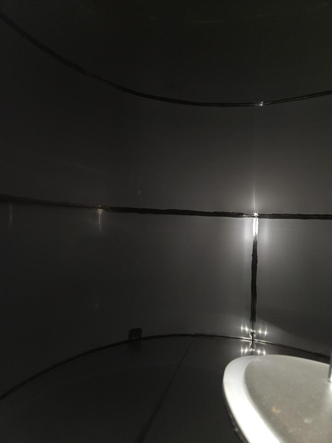 Used Used JBF Stainless 10,380 gallon 304 stainless steel sanitary vertical storage tanks