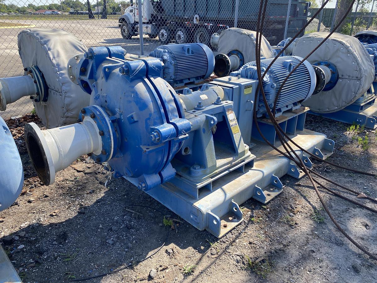 Used Used Weir Warman Model 086EAHRRQMM6072 8 X 6 EAH Slurry Pump