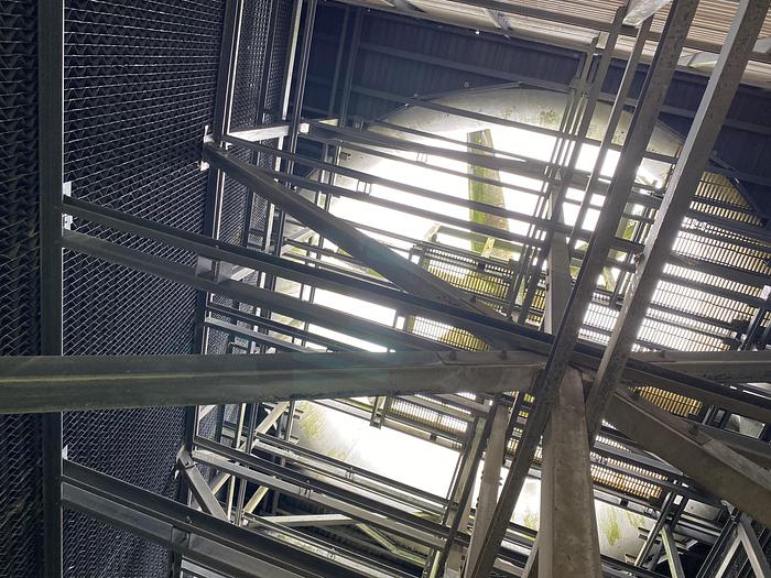 Used Used International Cooling Tower 3- Cell cross flow 5,899 ton FRP cooling tower