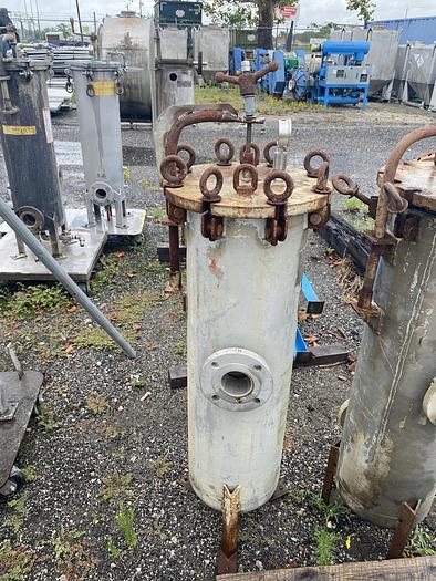 Used Used CUNO Filter Model 12SL3 stainless steel cartridge filter