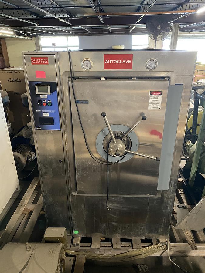 Used Used Consolidated Stills and Sterilizers Model SR-24CMC Autoclave