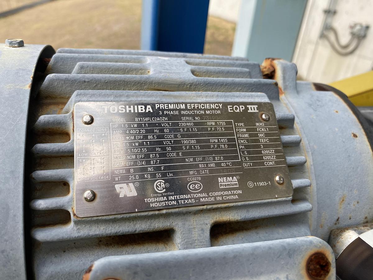 Used Used Donaldson Torit Downflo Evolution Cartridge Dust Collector, Model DFE 3-6