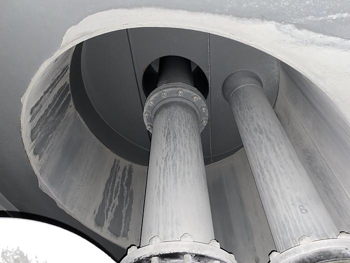 Used Used Weir Warman hydrocyclone arranged in a radical manifold “canister system” design