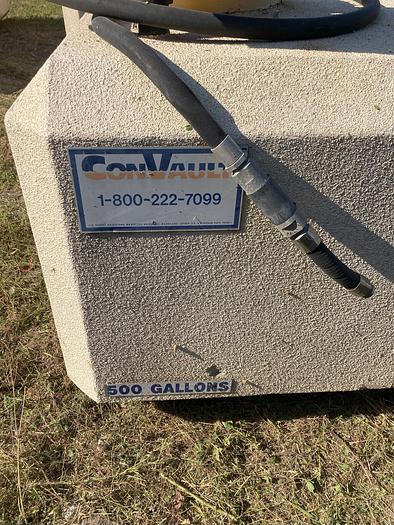 Used Used ConVault 500 gallon rectangular self-contained fuel tank