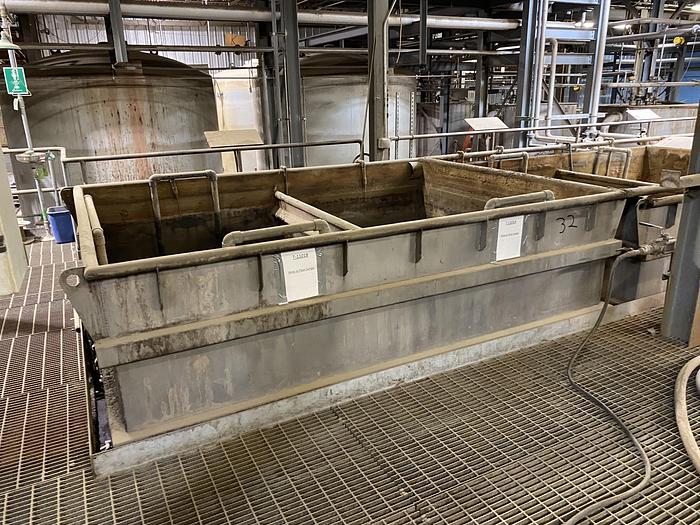 Used Used  4200 gallon 304 stainless steel dip vat