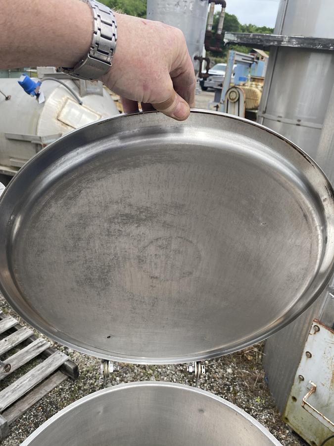 Used Used Groen 20 gallon 316 stainless steel jacketed stationary kettle