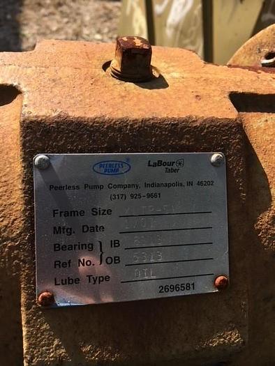 Used Used Peerless Centrifugal Pump