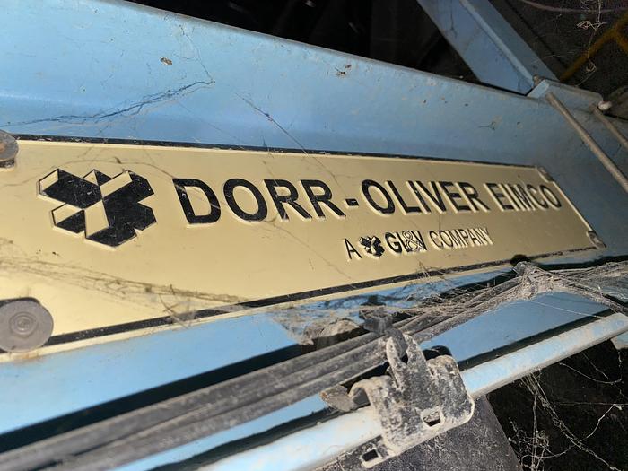 Used Used Dorr-Oliver Model 3M43 EIMCO-Extractor 43 square meter horizontal vacuum belt filter