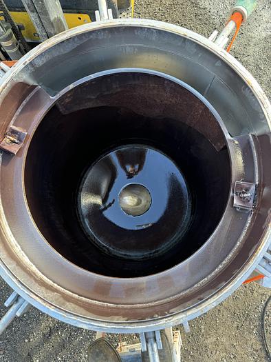 Used Used Gaston County 304 stainless steel large capacity basket filter vessel