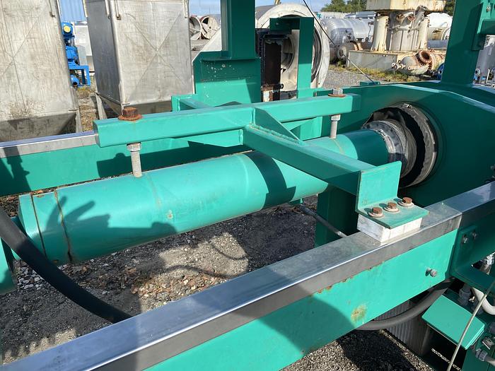 Used Used Netzsch Inc. Model 800 MM/I/38 poly propylene plate and frame press