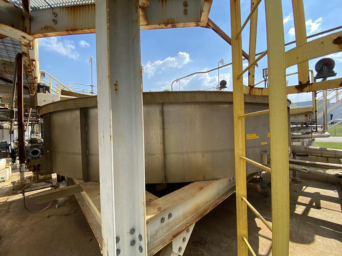 Used Used KWI Model SPC-18 stainless steel Supercell DAF Clarifier