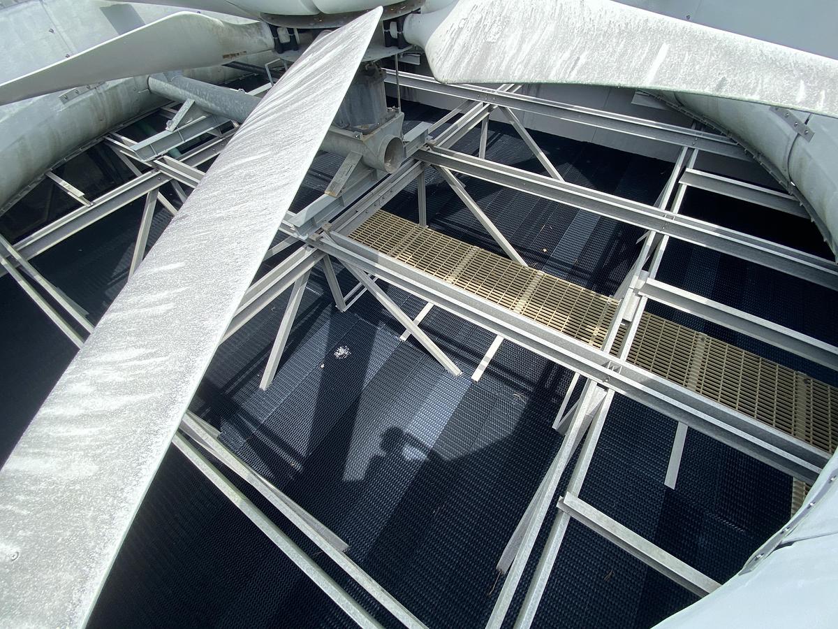 Unused EvapTech approximately 10,000 ton cooling tower