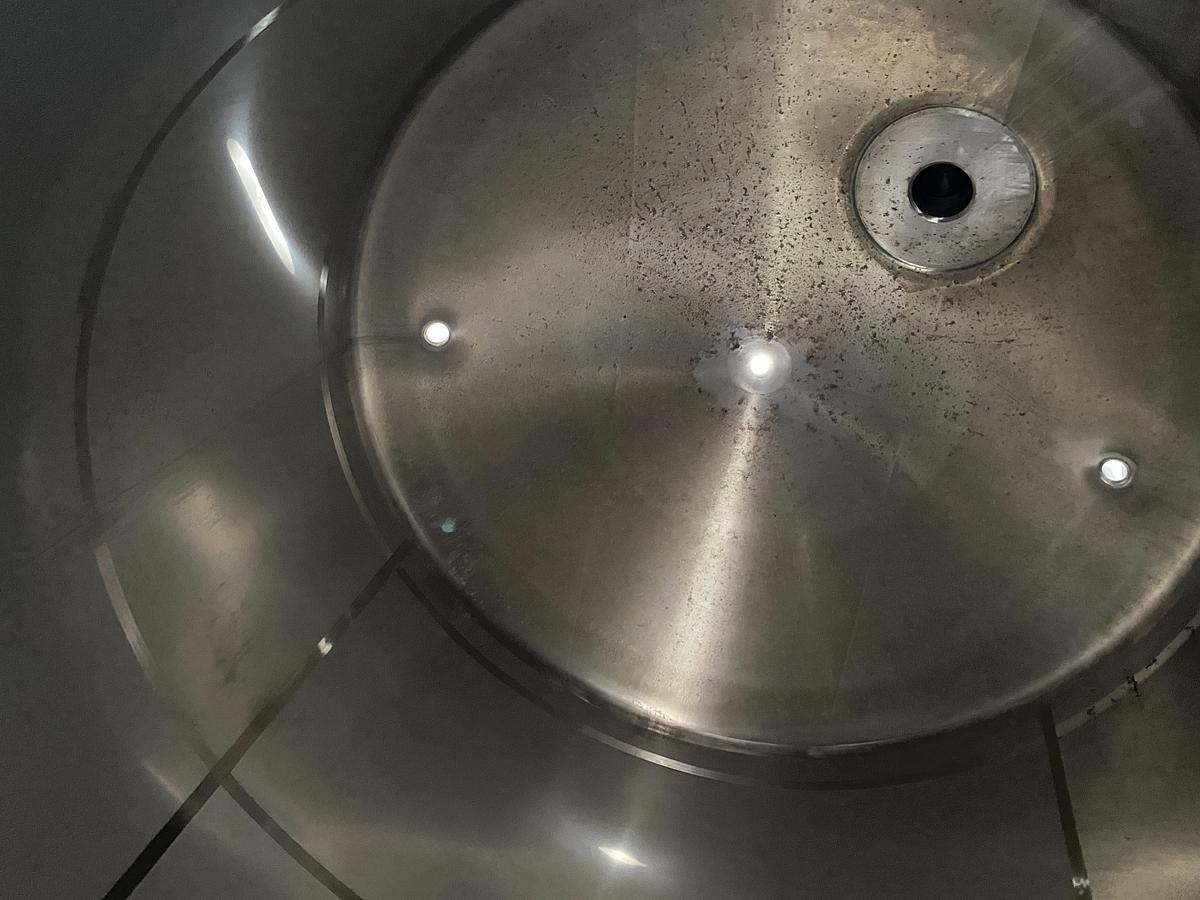 Used Used DCI Inc 8400 gallon sanitary insulated storage tank.