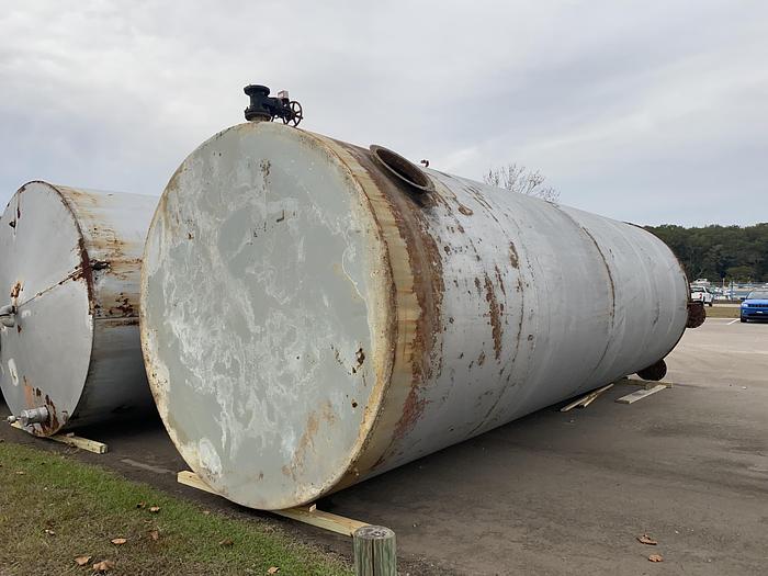Used Used approximately 20,000 gallon vertical carbon steel storage tank