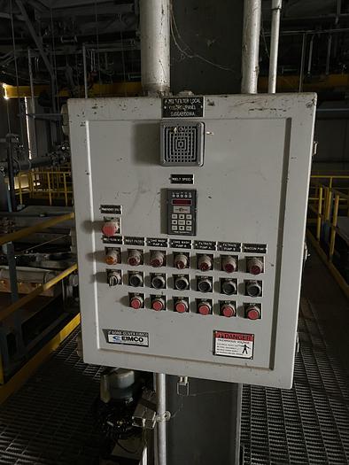 Used Used Dorr-Oliver Model 3M43 EIMCO-Extractor 43 square meter horizontal vacuum belt filter